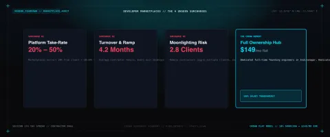 Developer Marketplace Buyout Fees: The Hidden Staffing Conversion Penalties