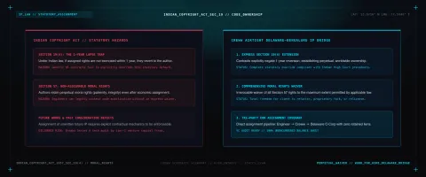 IP Assignment Agreement in India: Ensuring 100% Code Ownership for US Startups