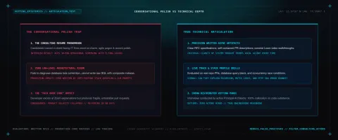 Evaluating English Communication for Offshore Developers: Why Polish Masks Weak Code